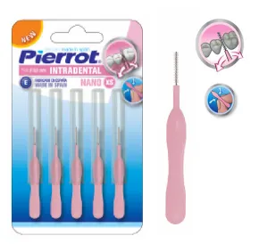Tăm vệ sinh kẻ răng Pierrot – Nano 0.8mm-5 Chiếc(PIER0065 )
